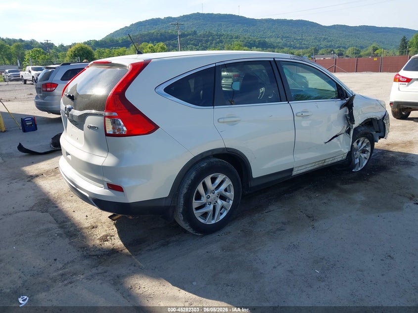 Vin: 5j6rm4h54fl130559, lot: 45780139, honda cr-v ex 20154