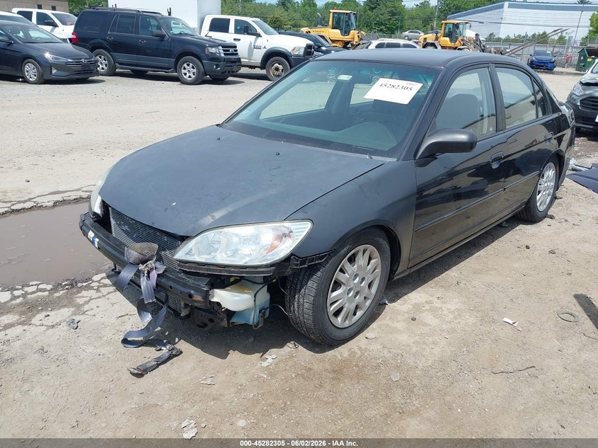 2005 Honda Civic Lx 2HGES16555H581721 photo 1
