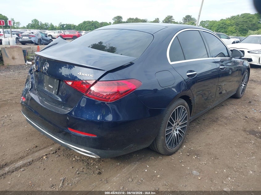 2023 MERCEDES-BENZ C 300 2.0L I-4 DI, DOHC, V(VIN: W1KAF4HB0PR079147