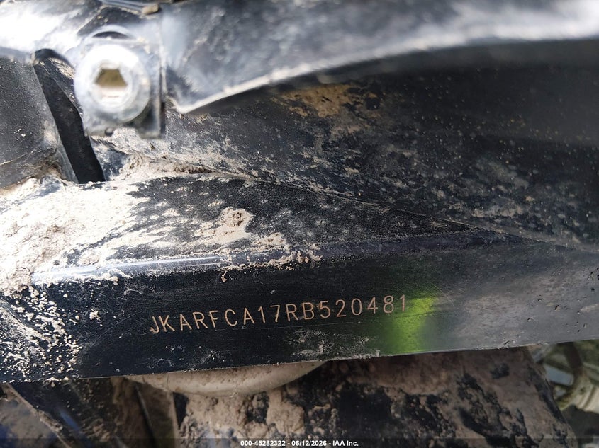 2024 Kawasaki Krf 1000 A VIN: JKARFCA17RB520481 Lot: 45282322