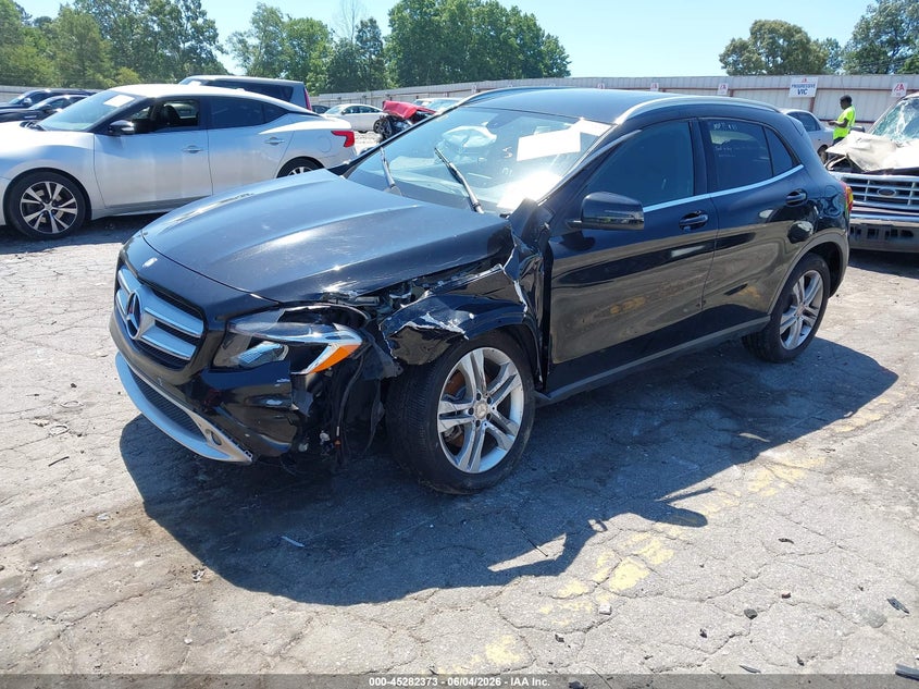 Vin: wdctg4gb4fj076213, lot: 45780209, mercedes-benz gla 250 4matic 20152