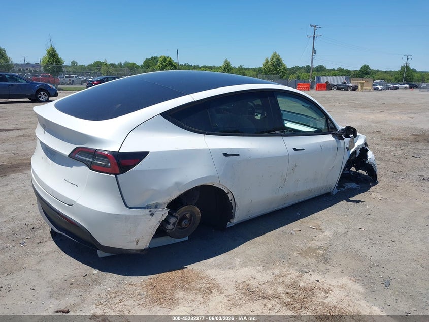 Vin: 7saygdee4nf440065, lot: 45780213, tesla model y long range dual motor all-wheel drive 20224