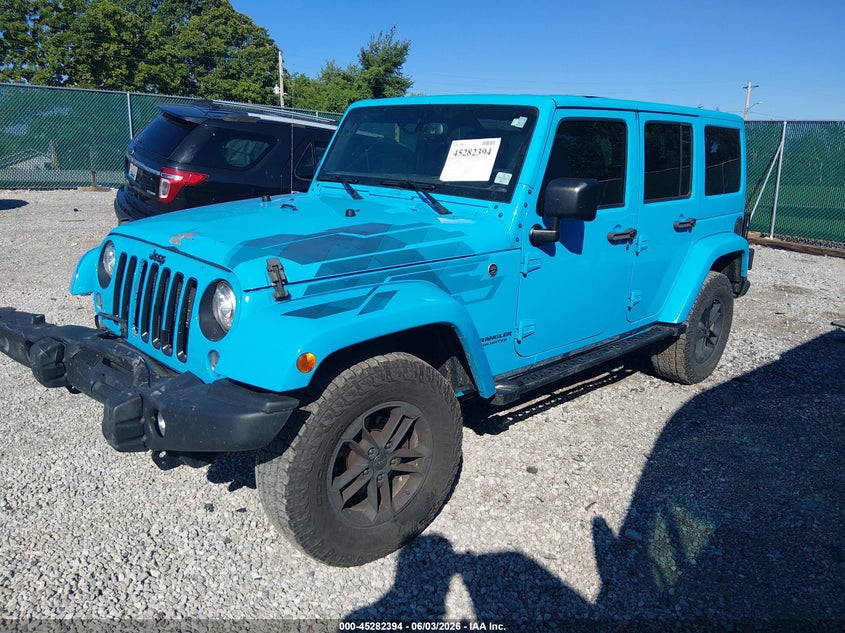 Vin: 1c4hjweg8hl650391, lot: 45780230, jeep wrangler unlimited winter 4x4 20172