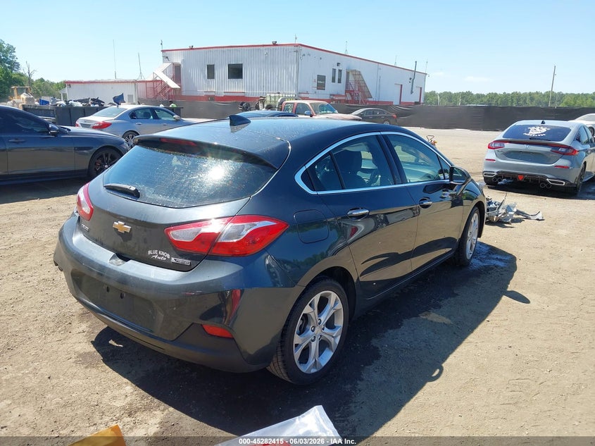 Vin: 3g1bf6sm9js565893, lot: 45780251, chevrolet cruze premier auto 20184