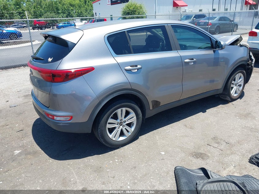 Vin: kndpm3ac3j7399556, lot: 45780267, kia sportage lx 20184