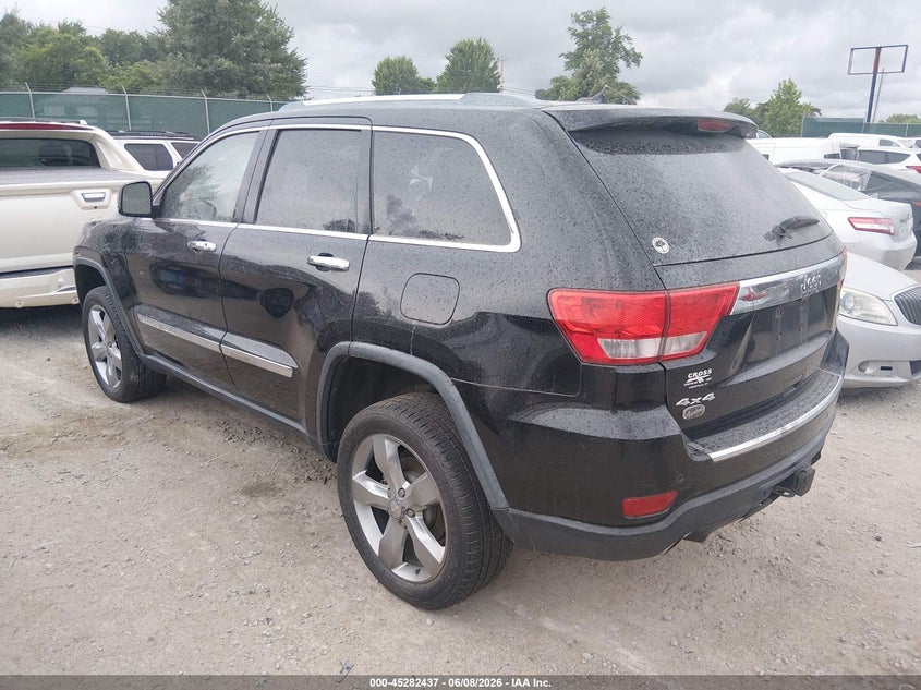 Vin: 1c4rjfct4cc274589, lot: 45780274, jeep grand cherokee overland 20123