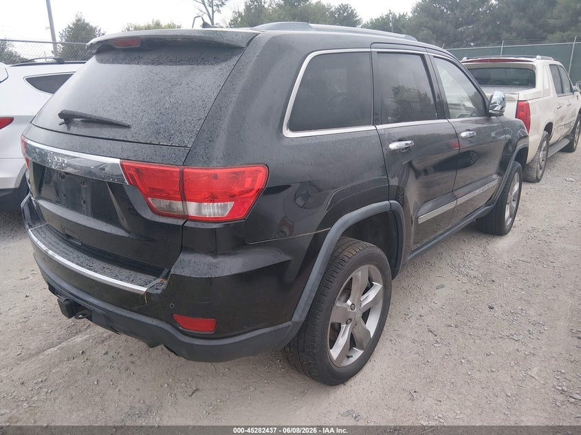 Vin: 1c4rjfct4cc274589, lot: 45780274, jeep grand cherokee overland 20124