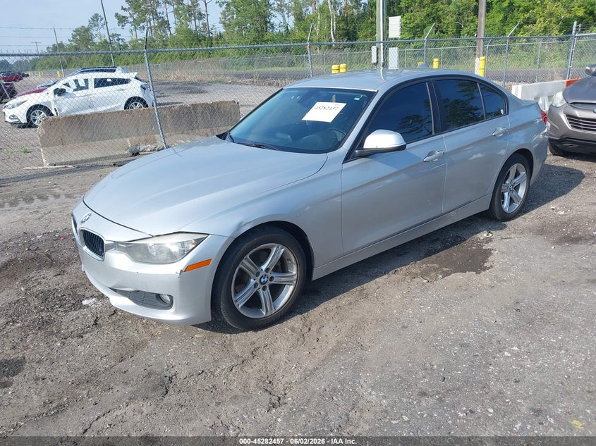 2014 Bmw 320i WBA3B1G53ENT00539 photo 1