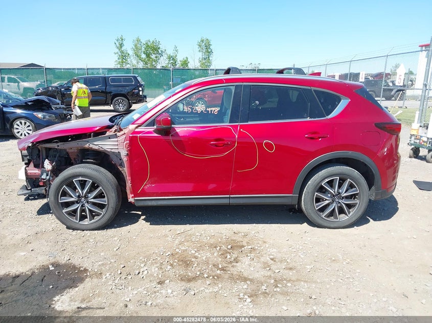 2017 Mazda Cx-5 Grand Touring VIN: JM3KFBDL1H0174766 Lot: 45282478