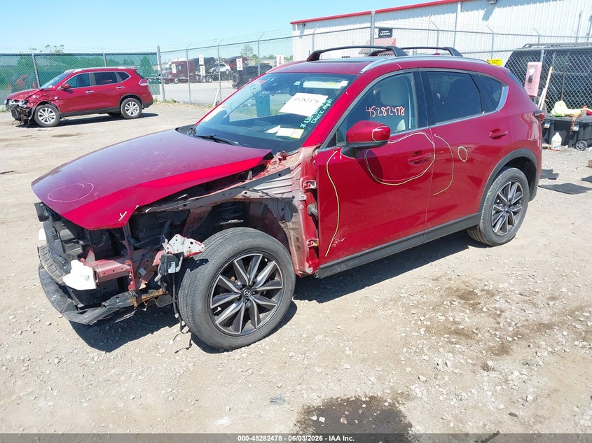 Vin: jm3kfbdl1h0174766, lot: 45780314, mazda cx-5 grand touring 20172