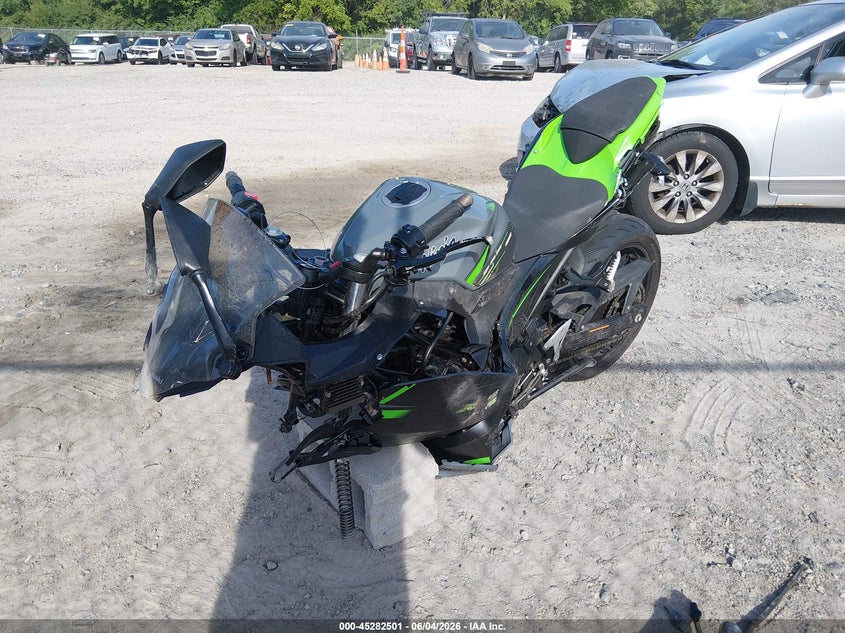 2019 Kawasaki Ex400 VIN: JKAEXKG13KDA31442 Lot: 45282501