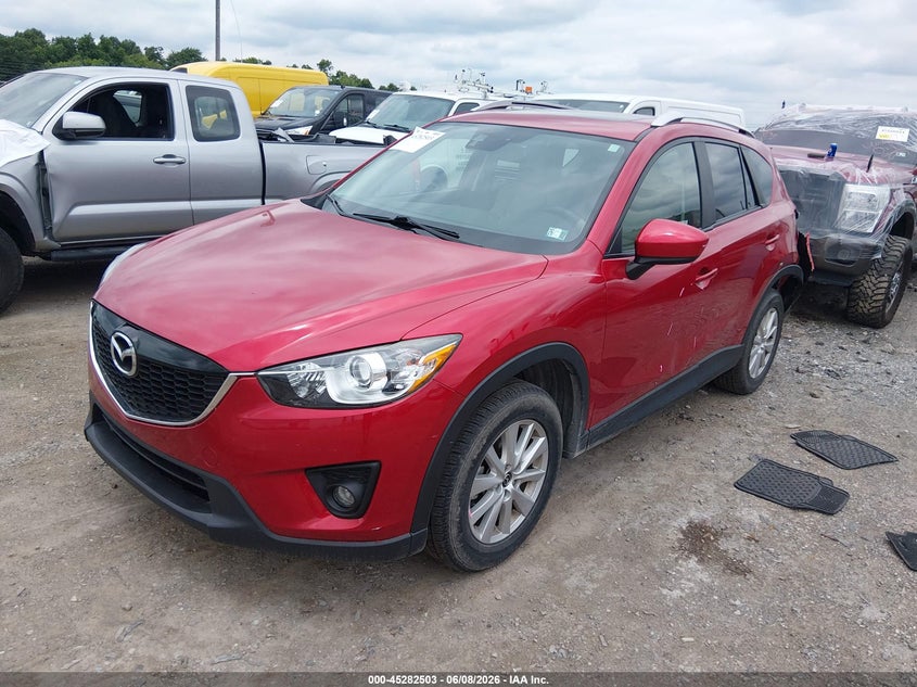 Vin: jm3ke4cy3e0312766, lot: 45780338, mazda cx-5 touring 20142