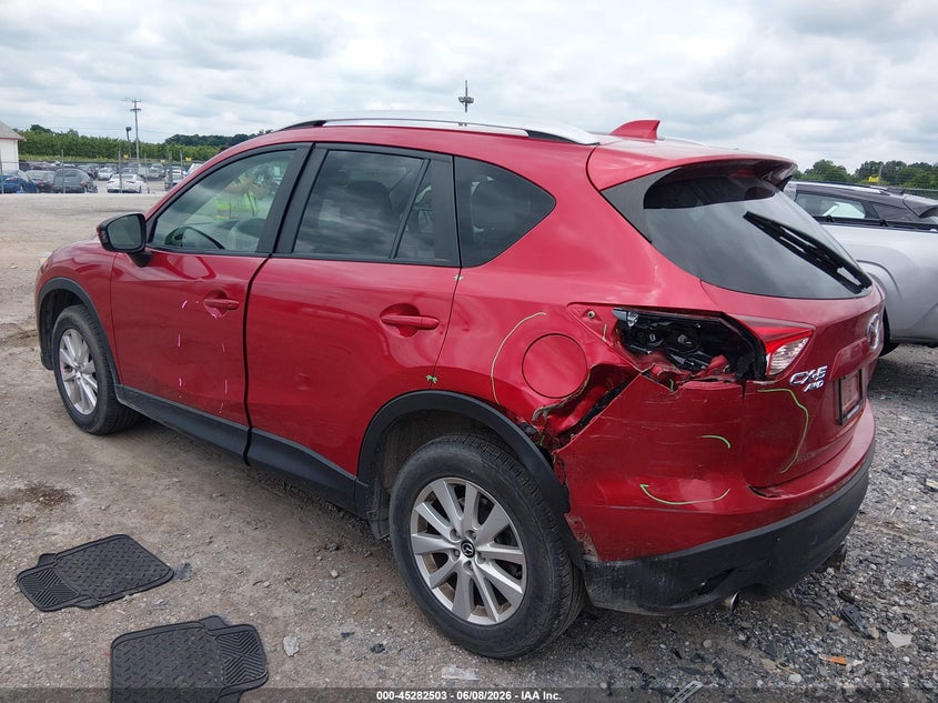 Vin: jm3ke4cy3e0312766, lot: 45780338, mazda cx-5 touring 20143