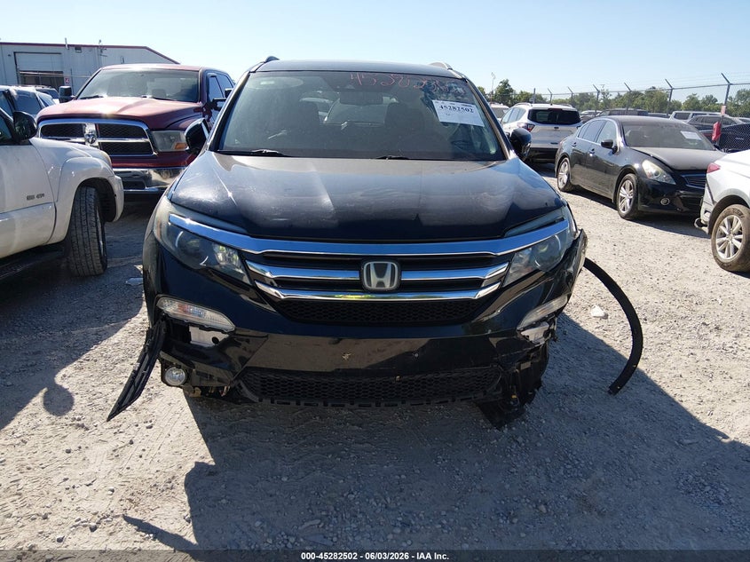 2017 Honda Pilot Elite VIN: 5FNYF6H09HB035898 Lot: 45282502
