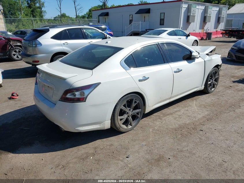 Vin: 1n4aa5ap4ec497043, lot: 45780340, nissan maxima 3.5 sv 20144
