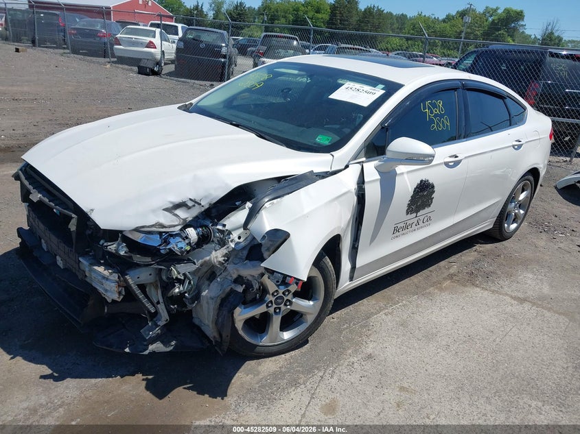 Vin: 3fa6p0h75fr178671, lot: 45780345, ford fusion se 20152