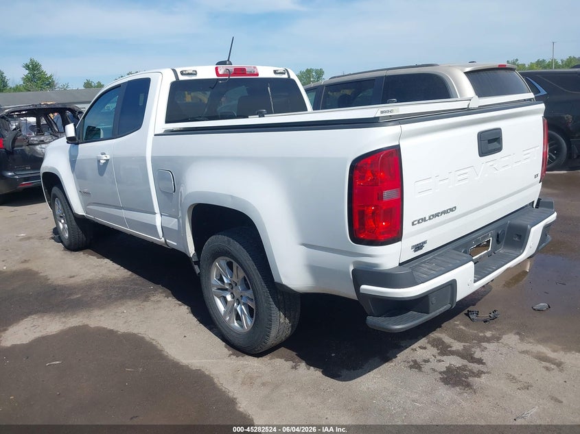 Vin: 1gchscea5m1254626, lot: 45780360, chevrolet colorado 2wd  long box lt 20213