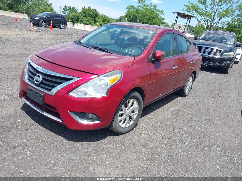 Vin: 3n1cn7ap5jl854508, lot: 45780362, nissan versa 1.6 sv 20182