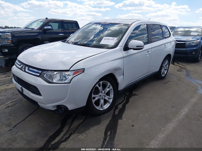 Vin: ja4az3a31ez003751, lot: 45780366, mitsubishi outlander se 20142