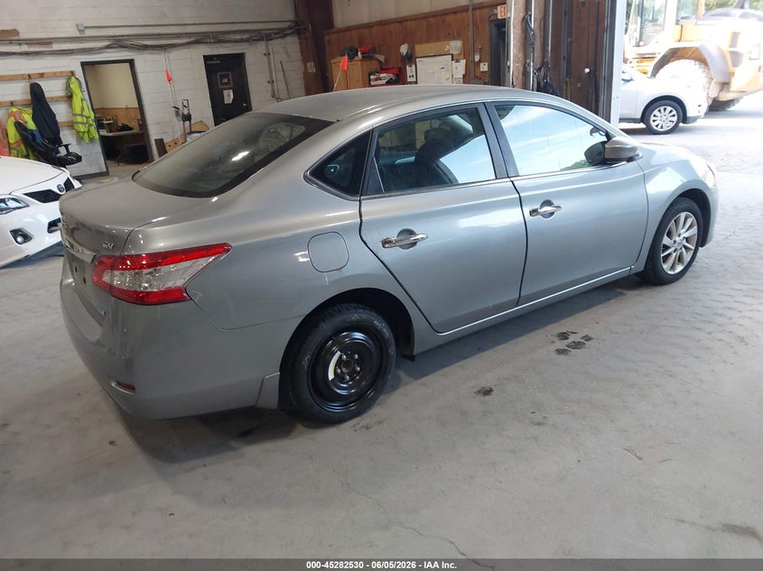 Vin: 3n1ab7ap6dl756477, lot: 45780367, nissan sentra sv 20134