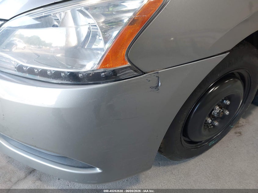 2013 Nissan Sentra Sv VIN: 3N1AB7AP6DL756477 Lot: 45282530