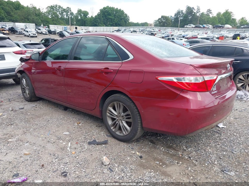2016 TOYOTA CAMRY auction photo 3