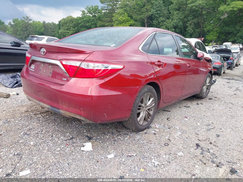 2016 TOYOTA CAMRY auction photo 4