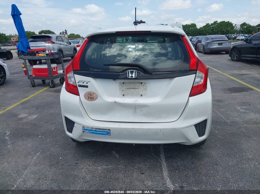 2016 Honda Fit Lx VIN: JHMGK5H53GX039994 Lot: 45282540