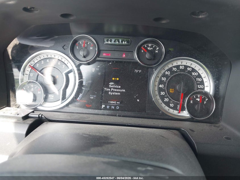 2017 Ram 1500 Big Horn 4X4 5'7 Box VIN: 1C6RR7LT8HS597644 Lot: 45282547