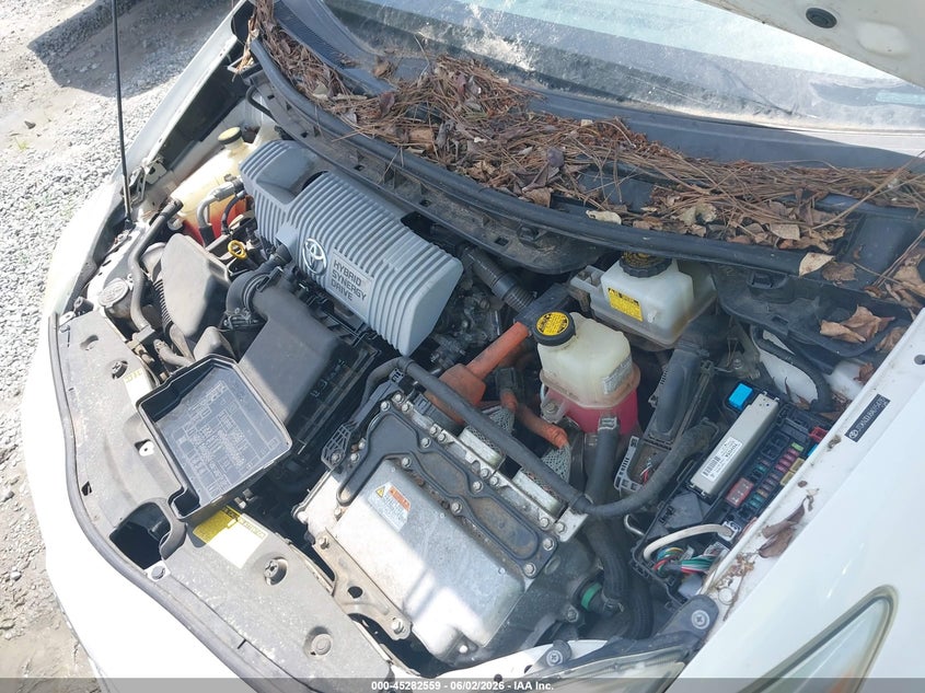 2010 TOYOTA PRIUS HATCHBACK 1.8L I-4 DOHC, VVT, 98HP
