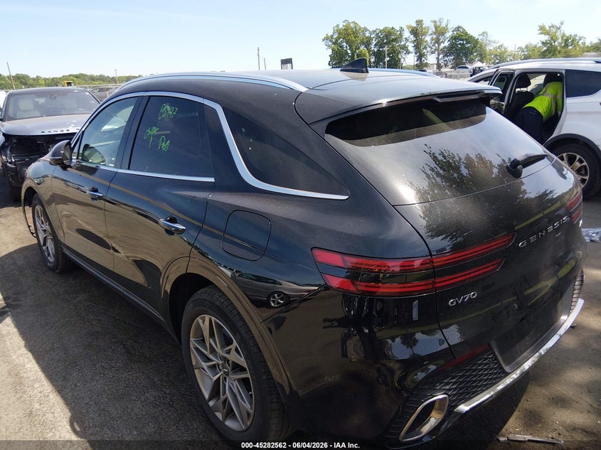Vin: 5nmmadtb0sh028306, lot: 45780398, genesis gv70 2.5t awd 20253