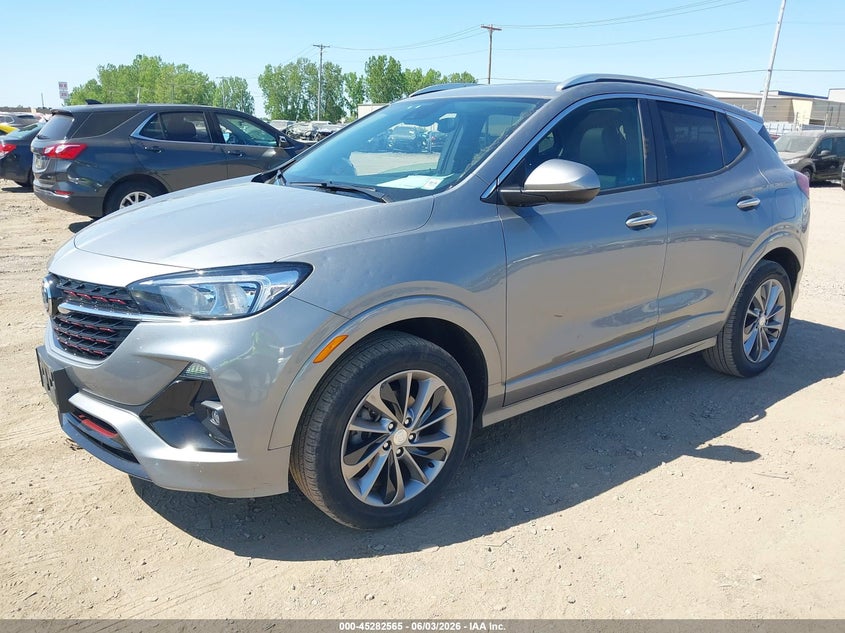 Vin: kl4mmesl4pb107510, lot: 45780401, buick encore gx select awd 20232