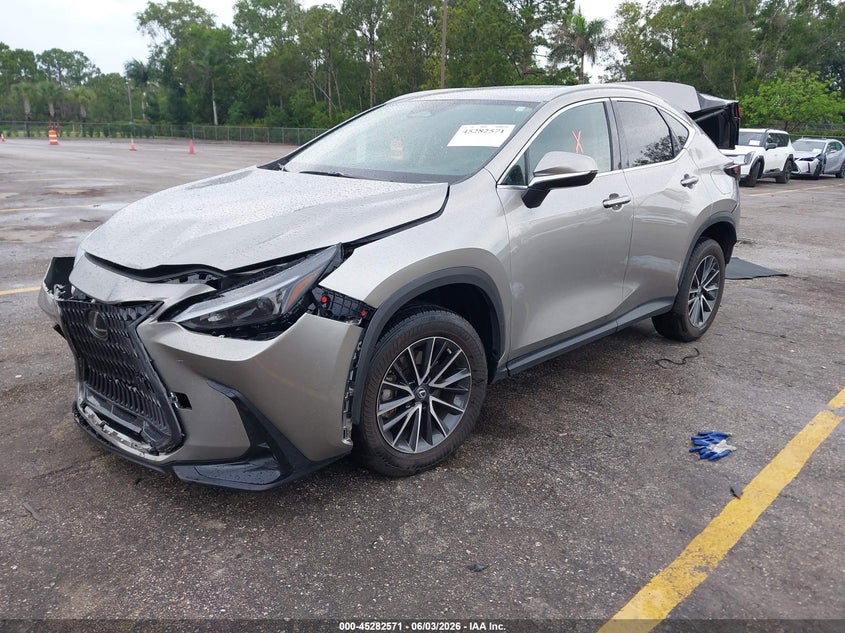Vin: 2t2adcaz4pc004748, lot: 45780407, lexus nx 250 20232