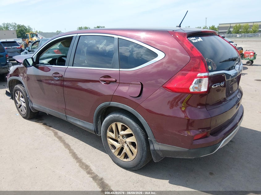 Vin: 2hkrm4h50gh702805, lot: 45780412, honda cr-v ex 20163