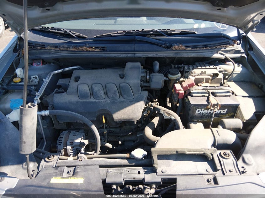 2011 Nissan Sentra 2.0S VIN: 3N1AB6APXBL633286 Lot: 45282582