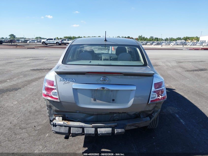 2011 Nissan Sentra 2.0S VIN: 3N1AB6APXBL633286 Lot: 45282582
