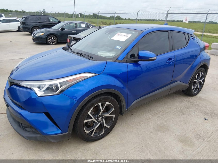 Vin: nmtkhmbx8jr009691, lot: 45780421, toyota c-hr xle premium 20182