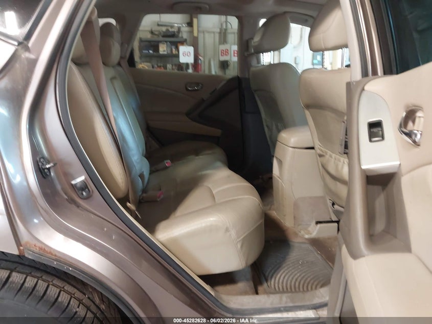 2011 Nissan Murano Sl VIN: JN8AZ1MW0BW152136 Lot: 45282628