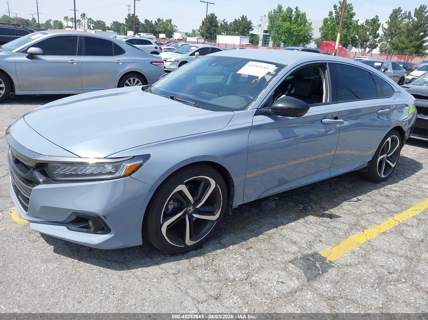 2022 HONDA ACCORD auction photo 2