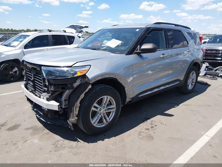 Vin: 1fmsk7dh7pga08864, lot: 45780492, ford explorer xlt 20232