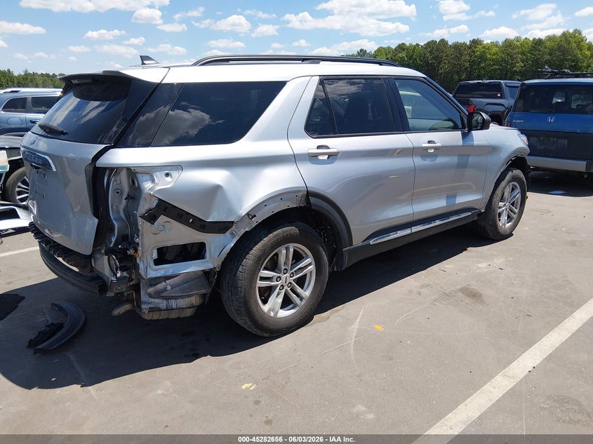 Vin: 1fmsk7dh7pga08864, lot: 45780492, ford explorer xlt 20234