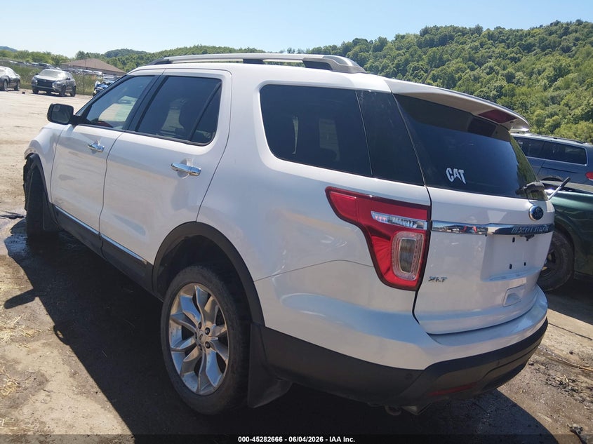 Vin: 1fmhk8d89cga63455, lot: 45780502, ford explorer xlt 20123
