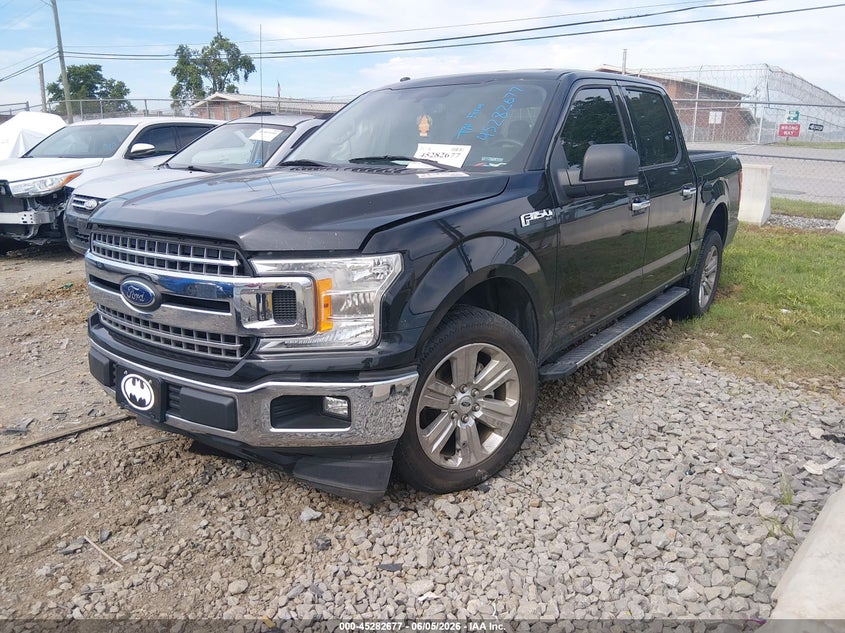 Vin: 1ftew1c51jkf66790, lot: 45780513, ford f-150 xlt 20182