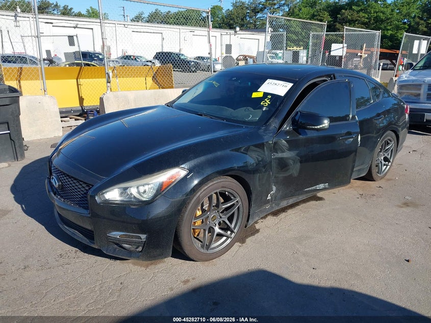 Vin: jn1by1ar3fm561141, lot: 45780545, infiniti q70 3.7x 20152