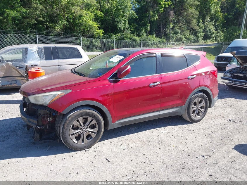 Vin: 5xyzu3lbxdg086251, lot: 45780551, hyundai santa fe sport 20132
