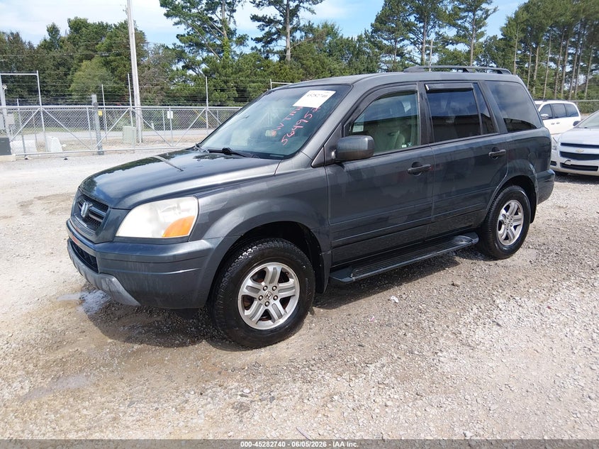 2003 Honda Pilot Ex-L 2HKYF18623H564952 photo 1