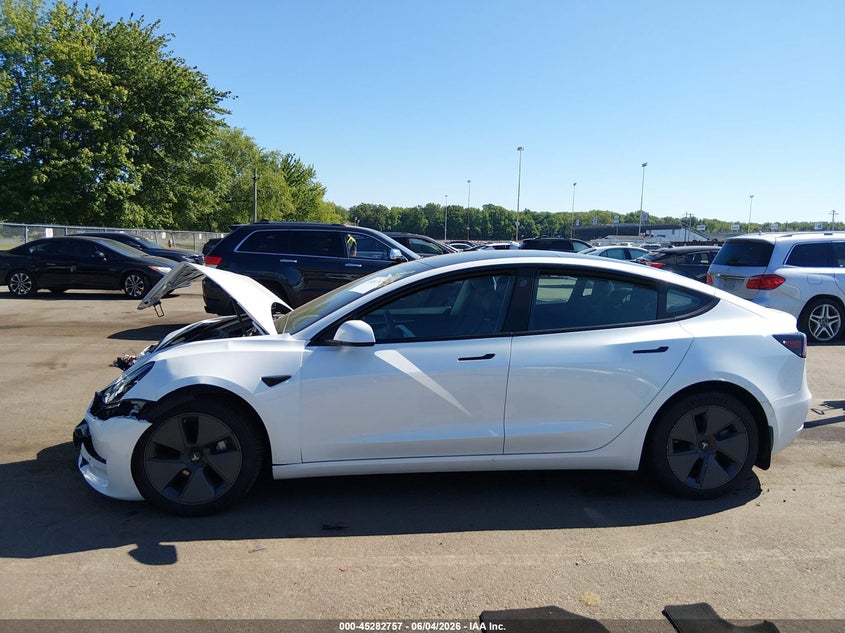 2022 Tesla Model 3 Rear-Wheel Drive VIN: 5YJ3E1EA3NF323280 Lot: 45282757