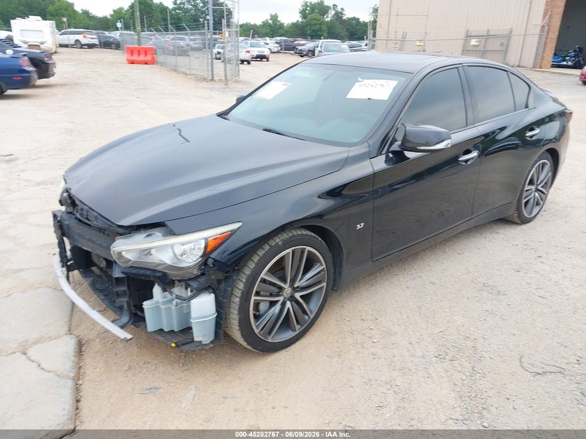 Vin: jn1bv7ap1fm348957, lot: 45780602, infiniti q50 sport 20152