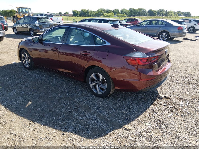 Vin: 19xze4f56le010725, lot: 45780622, honda insight ex 20203