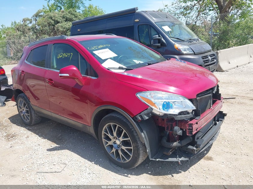 Vin: kl4cj1sm1gb588872, lot: 45780633, buick encore sport touring 2016 img_1